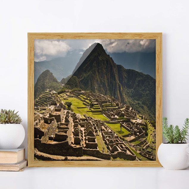 Cuadros montañas Machu Picchu