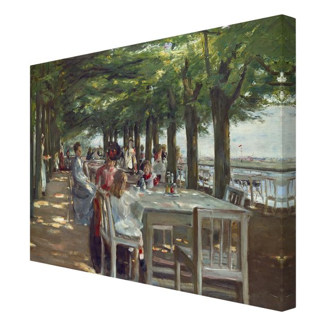 Cuadro con paisajes Max Liebermann - The Restaurant Terrace Jacob