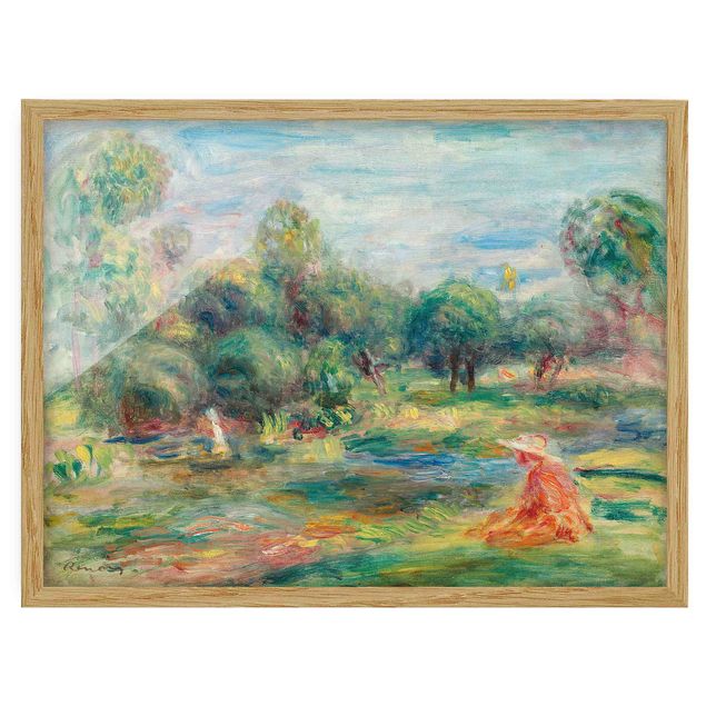 Reproducciones de cuadros Auguste Renoir - Landscape At Cagnes