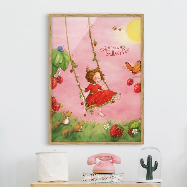 Decoración habitacion bebé Little Strawberry Strawberry Fairy - Tree Swing