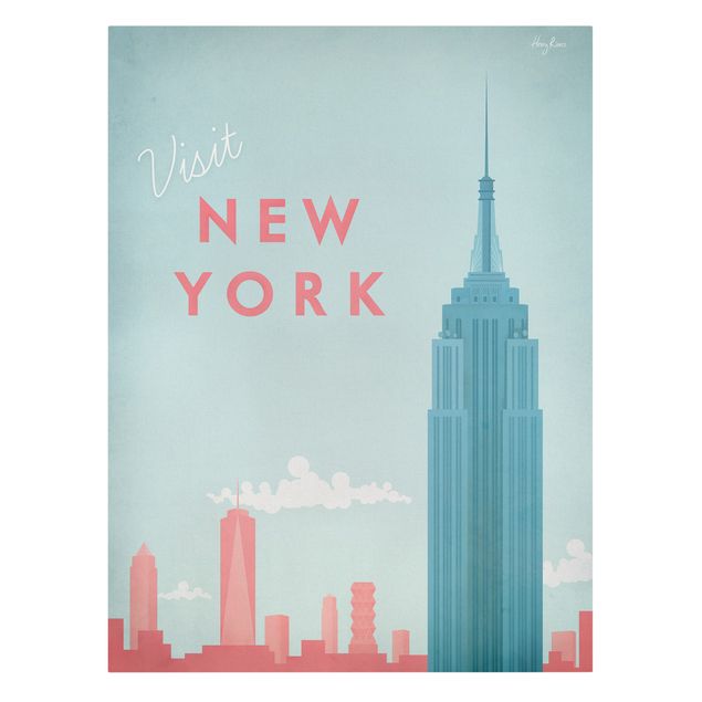 Cuadros arquitectura Travel Poster - New York