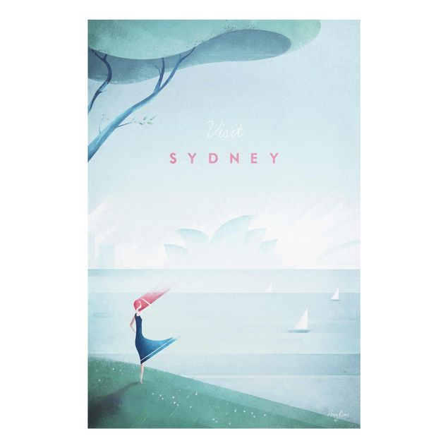 Cuadros con mar Travel Poster - Sidney