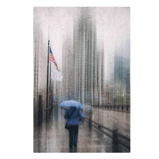Cuadros modernos Rainy Chicago