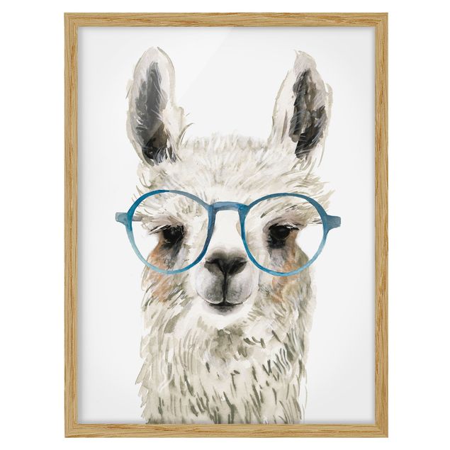 Cuadros modernos Hip Lama With Glasses III