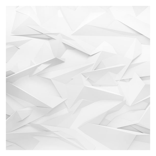 Papel blanco pared Abstract 3D Optics