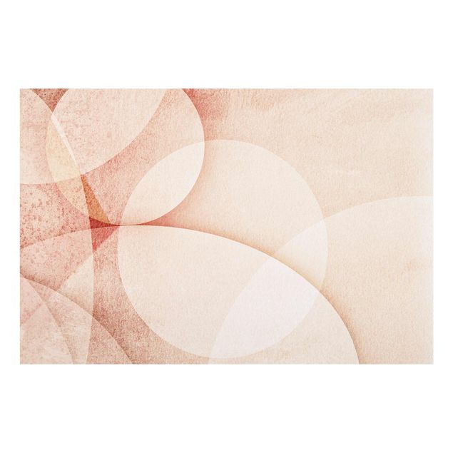 Cuadro naranja Abstract Graphics In Peach-Colour