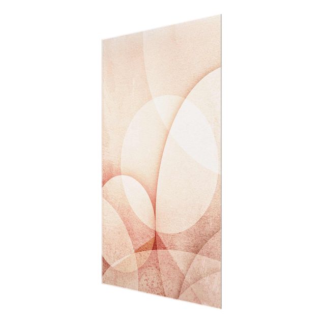 Cuadros de Monika Strigel Abstract Graphics In Peach-Colour
