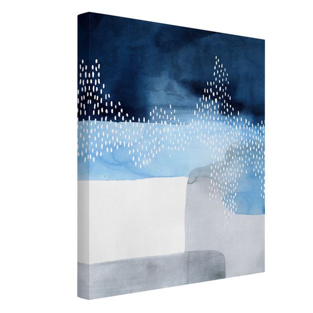 Cuadros abstractos para salón Abstract Waterfall