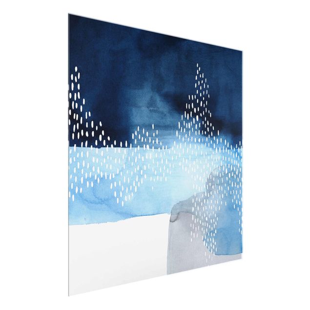 Cuadros abstractos para salón Abstract Waterfall