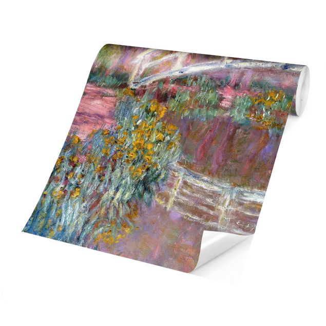 Papel pintado flores Claude Monet - Bridge Monet's Garden