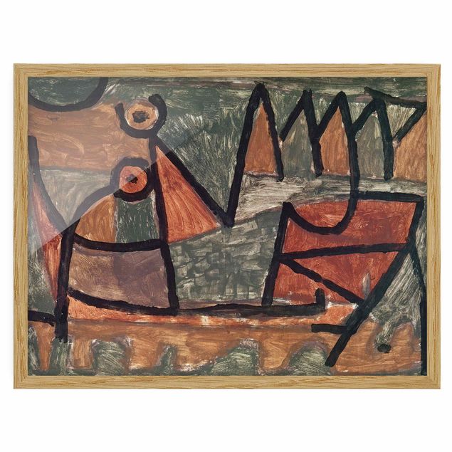Estilos artísticos Paul Klee - Sinister Boat Trip