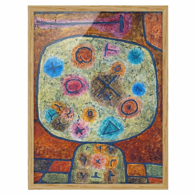 Estilos artísticos Paul Klee - Flowers in Stone