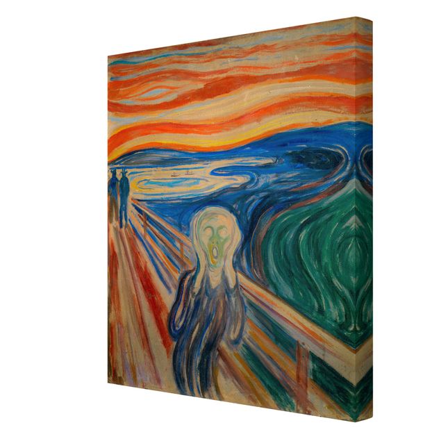 Lienzos de cuadros famosos Edvard Munch - The Scream