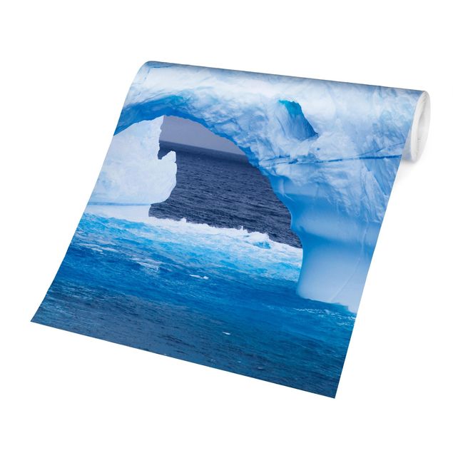 papel pintado playa Antarctic Iceberg