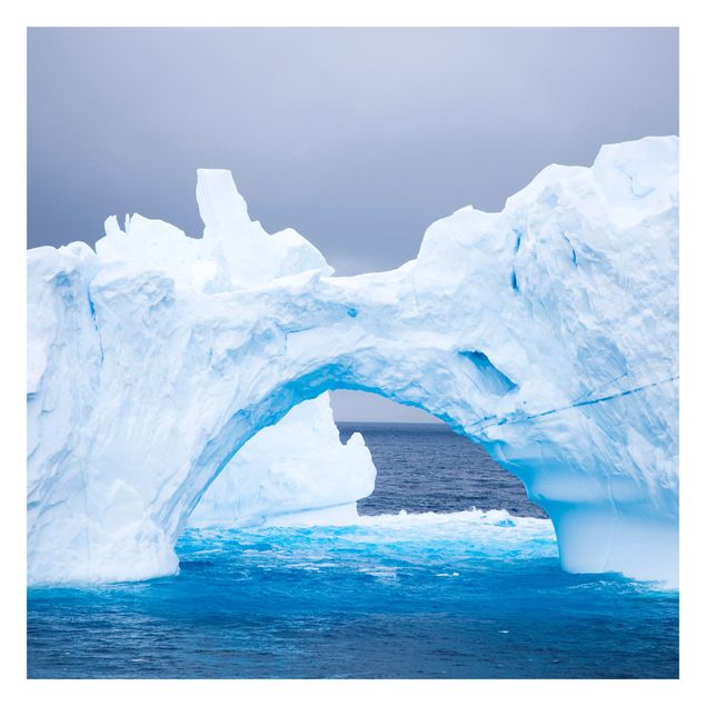 Papel pintado azul Antarctic Iceberg