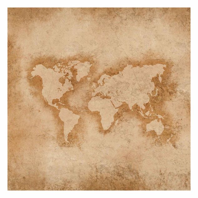 Papel pintado Antique World Map