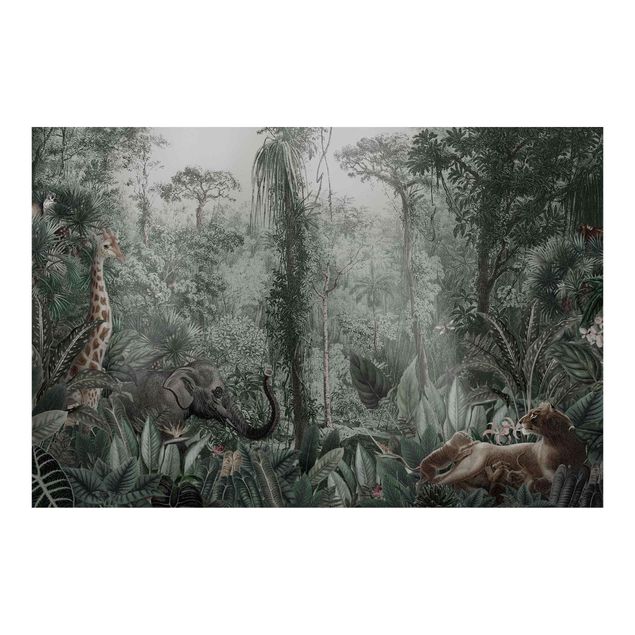 Papel pintado vintage Antique Jungle
