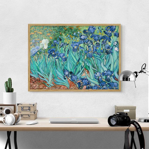 Cuadros impresionistas Vincent Van Gogh - Iris