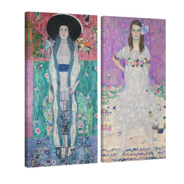 Estilos artísticos Gustav Klimt - Adele Bloch-Bauer and Mada Primavesi
