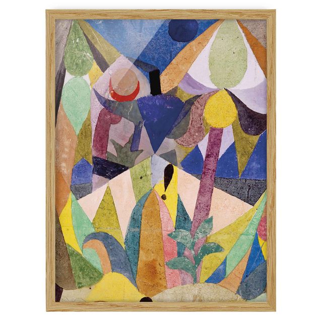 Estilos artísticos Paul Klee - Mild tropical Landscape