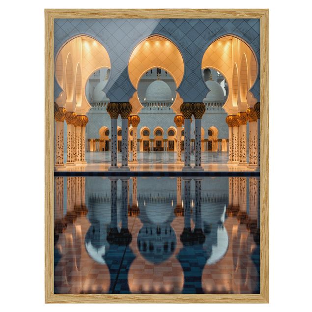 Cuadros de patrones Reflections In The Mosque