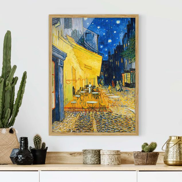Decoración en la cocina Vincent van Gogh - Café Terrace at Night