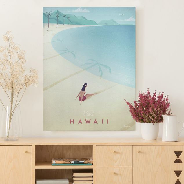 Decoración cocina Travel Poster - Hawaii