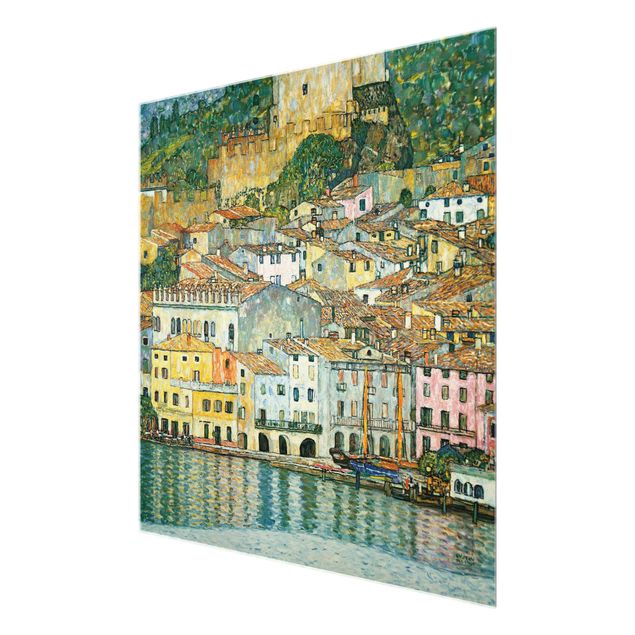 Estilos artísticos Gustav Klimt - Malcesine On Lake Garda