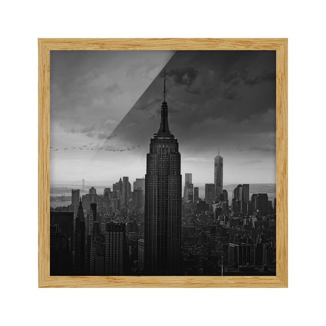 Cuadros arquitectura New York Rockefeller View