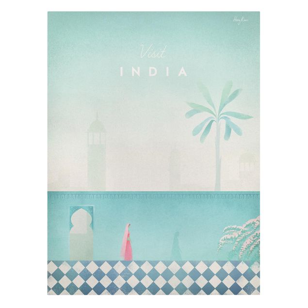 Cuadros de ciudades Travel Poster - India
