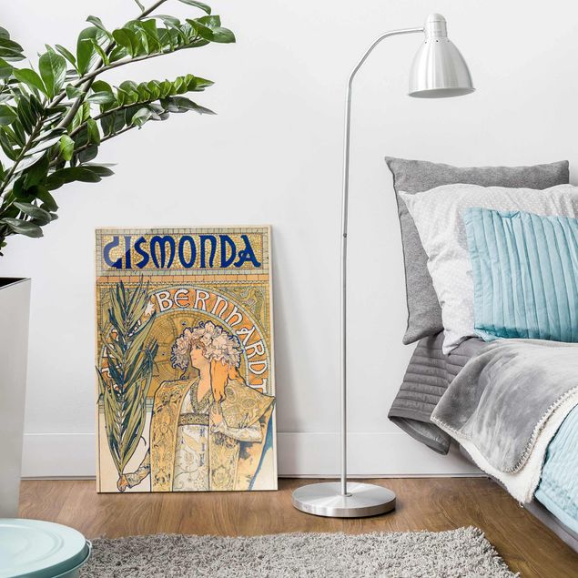 Decoración en la cocina Alfons Mucha - Poster For The Play Gismonda