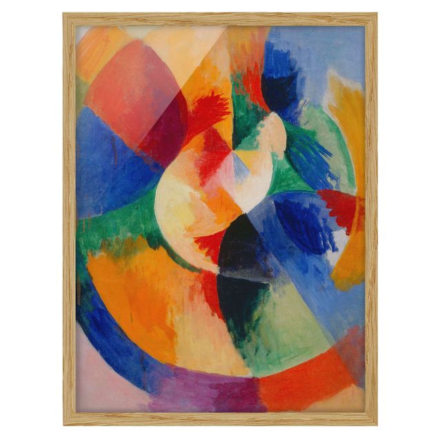 Estilos artísticos Robert Delaunay - Circular Shapes, Sun