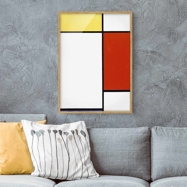 Cuadro del Impresionismo Piet Mondrian - Composition I