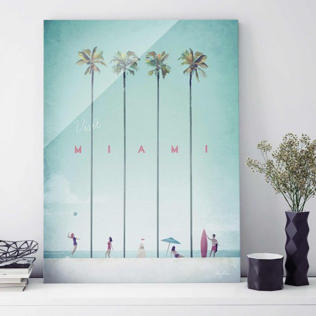 Decoración cocina Travel Poster - Miami