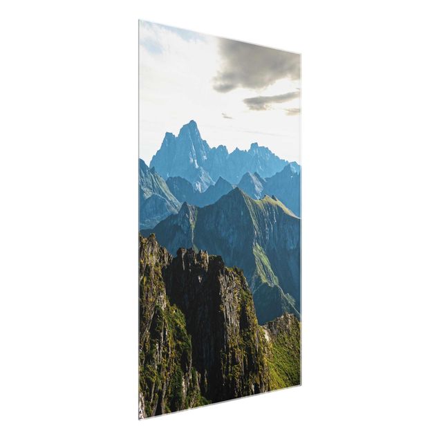 Cuadro con paisajes Mountains On The Lofoten