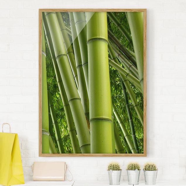 Cuadros cañas de bambú Bamboo Trees No.2