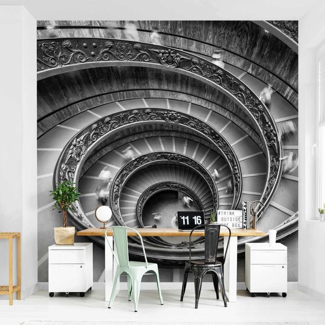 Papel pared 3d Bramante Staircase