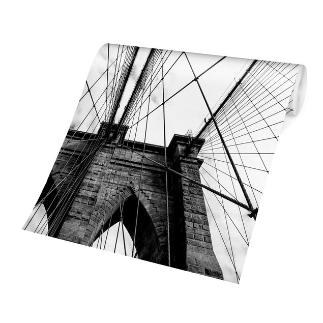 Papel pintado moderno Brooklyn Bridge In Perspective