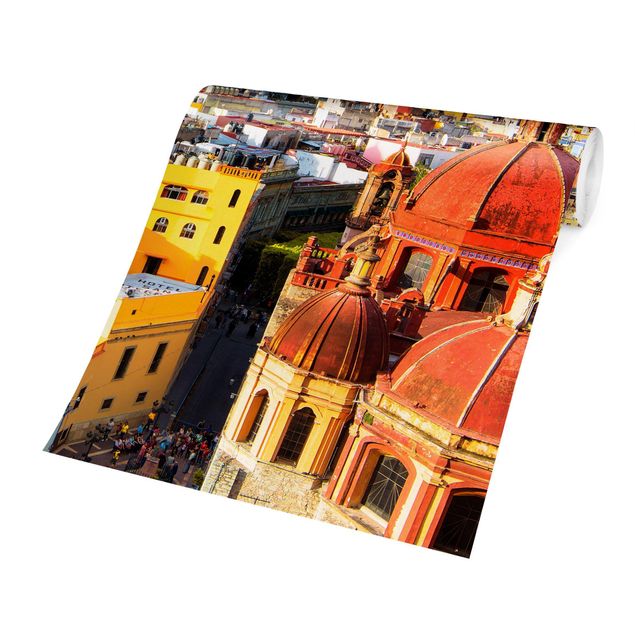 Papeles pintados Colourful Houses Guanajuato
