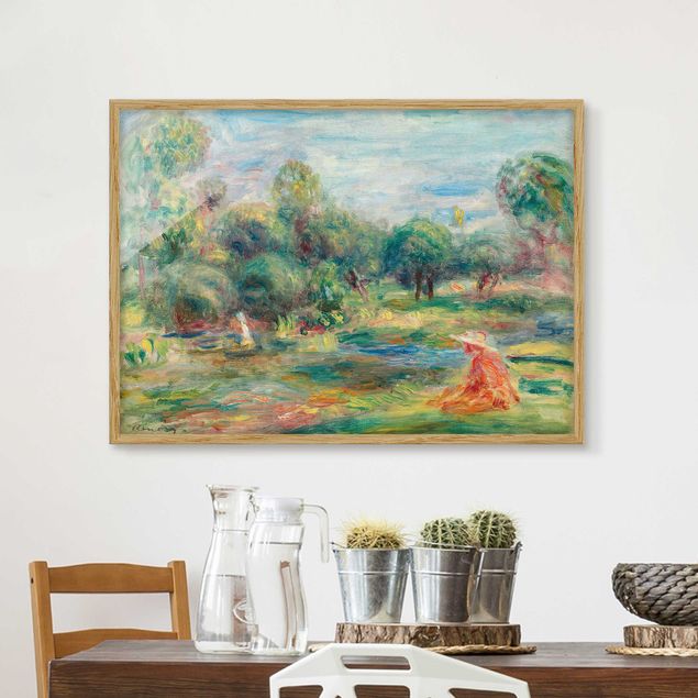 Decoración de cocinas Auguste Renoir - Landscape At Cagnes