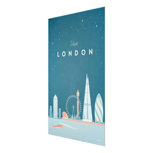 Cuadros famosos Travel Poster - London