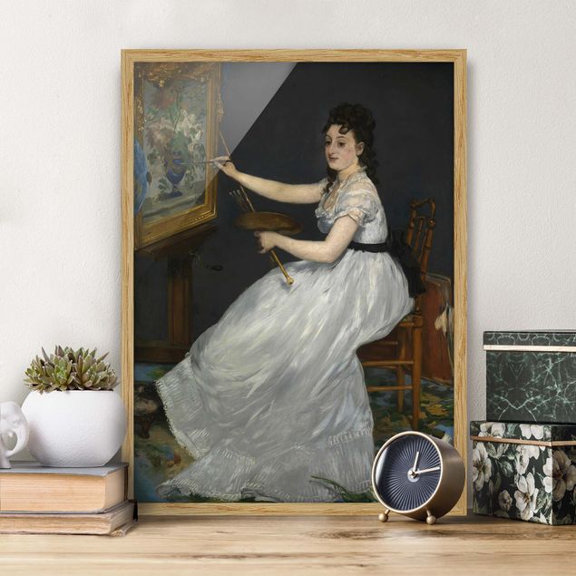 Cuadros impresionistas Edouard Manet - Eva Gonzalès