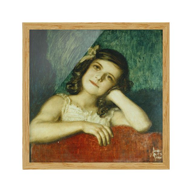 Reproducciones de cuadros Franz von Stuck - Mary, the Daughter of the Artist
