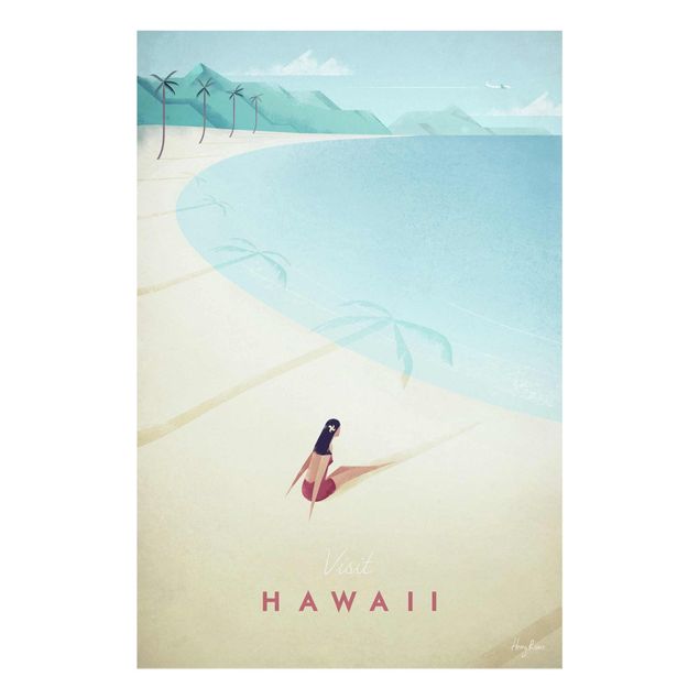 Cuadros playas Travel Poster - Hawaii