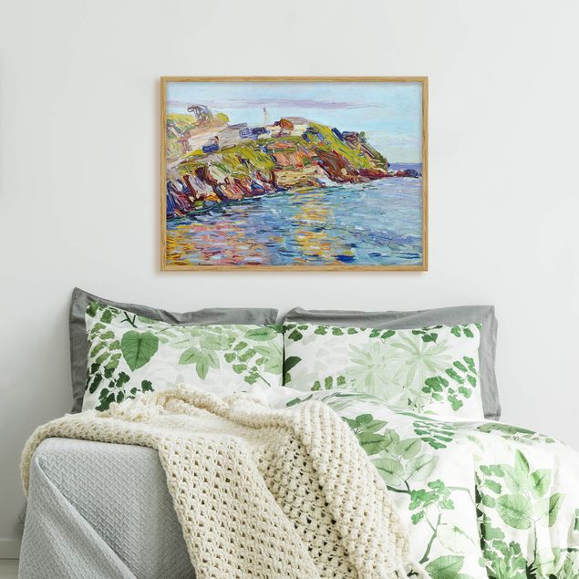 Pósters enmarcados de cuadros famosos Wassily Kandinsky - Rapallo, The Bay