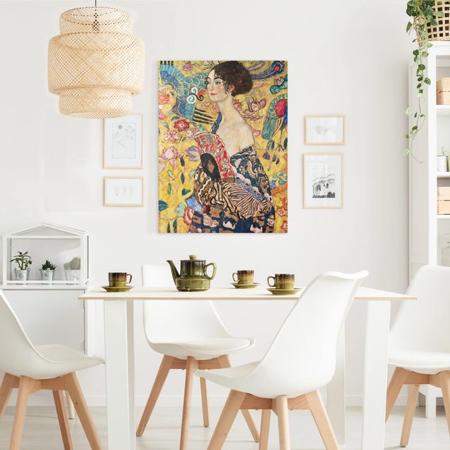 Decoración cocina Gustav Klimt - Lady With Fan