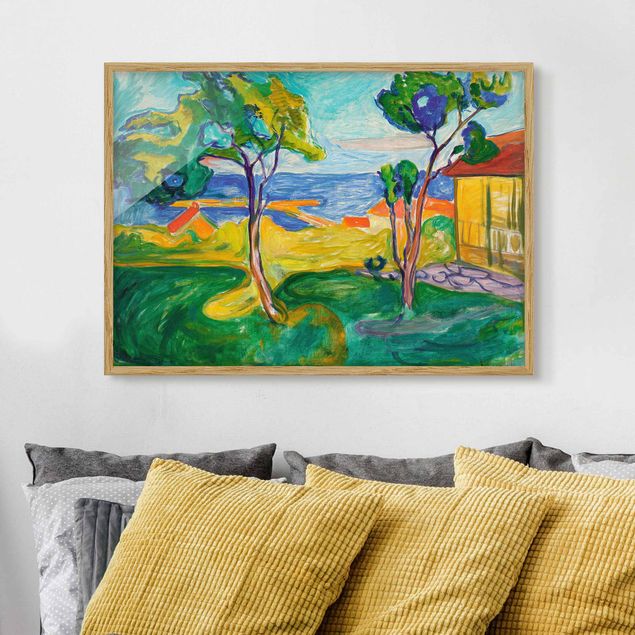 Cuadros Expresionismo Edvard Munch - The Garden In Åsgårdstrand