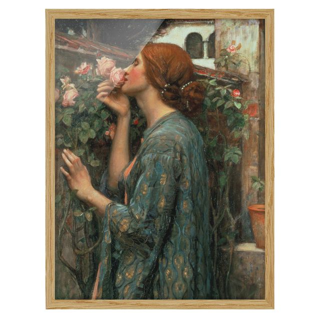 Estilos artísticos John William Waterhouse - The Soul Of The Rose