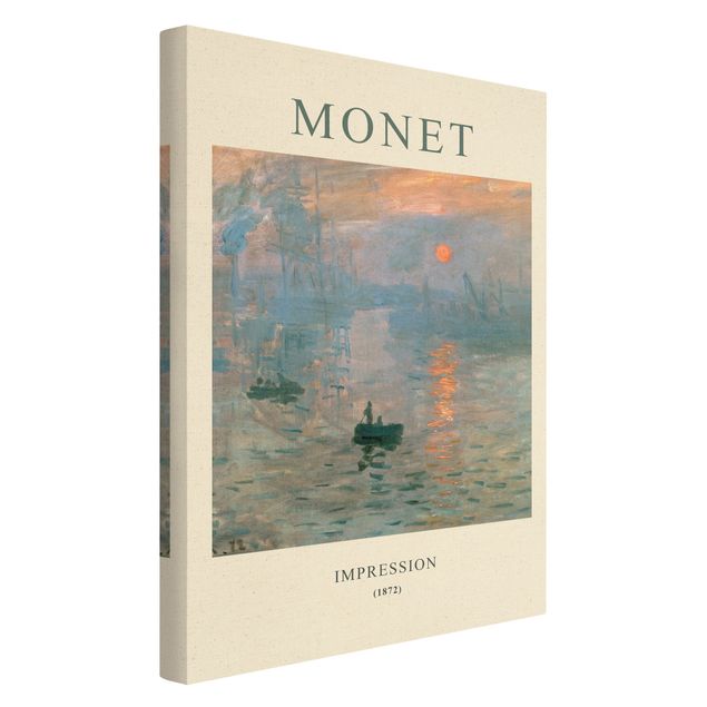 Cuadros modernos Claude Monet - Impression - Museum Edition