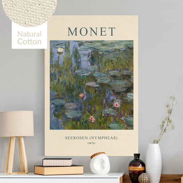 Cuadros impresionistas Claude Monet - Waterlilies (Nymphaeas) - Museum Edition